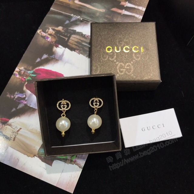 GUCCi飾品 古馳耳飾耳環 Gucci古馳珍珠耳釘  zgbq1207